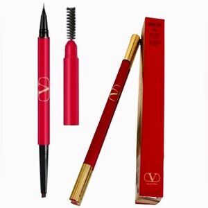 Valentino Brow Trio Eyebrow Liner 02 Brown NIB